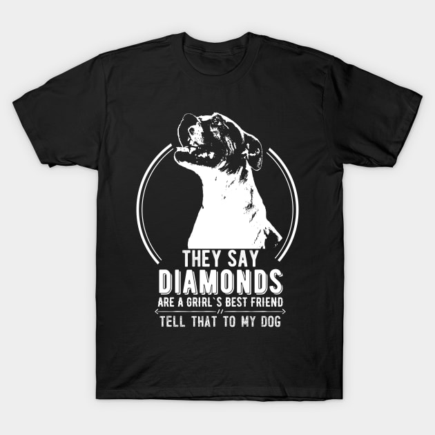 American Bulldog funny gift Shirt T-Shirt by smak